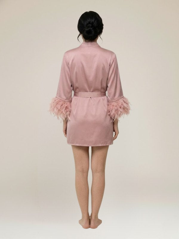 Robe de Chambre Originale Pour Femme "Flocon de Satin" | Pyjama Shop​