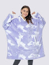 Sweat Plaid Violet | Pyjama Shop