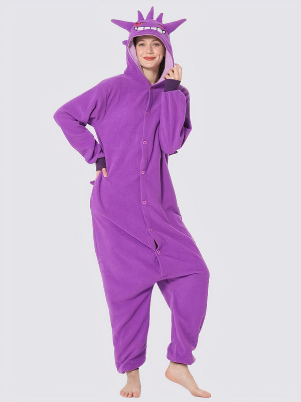 Combinaison Pyjama Femme "Dragon Violet" | Pyjama Shop