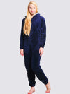 Combinaison Pyjama Femme &quot;Bleu Marine&quot; | Pyjama Shop