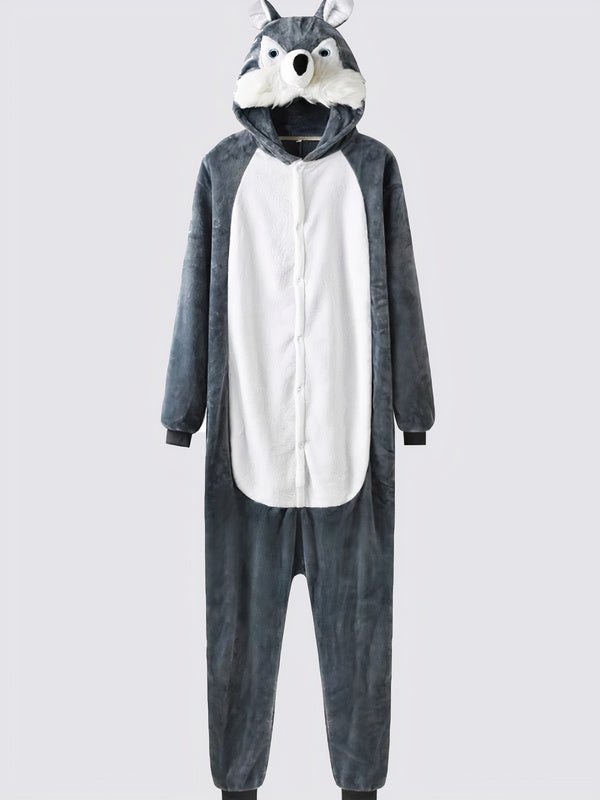 Combinaison Pyjama Homme "Loup" | Pyjama Shop