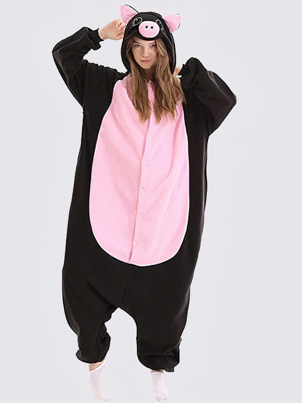 Grenouillère Femme "Cochon Noir" | Pyjama Shop