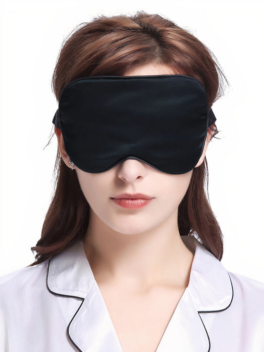 Masque de Sommeil en Soie "Noir" | Pyjama Shop