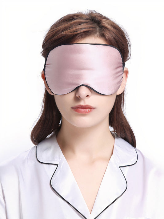 Masque de Sommeil en Soie "Rose" | Pyjama Shop