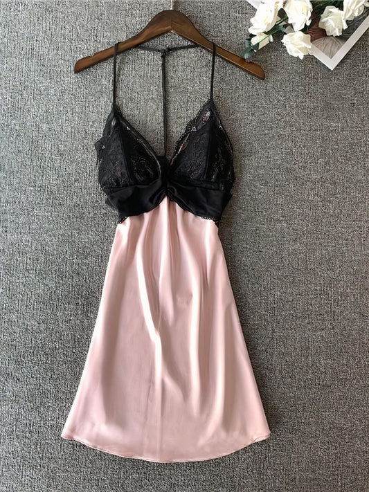 Nuisette Raffiné en Dentelles "Rose" | Pyjama Shop​