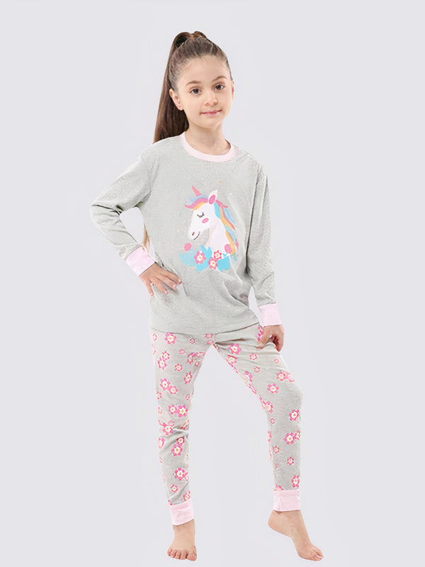 Pyjama Fille "Licorne Versicolore" | Pyjama Shop