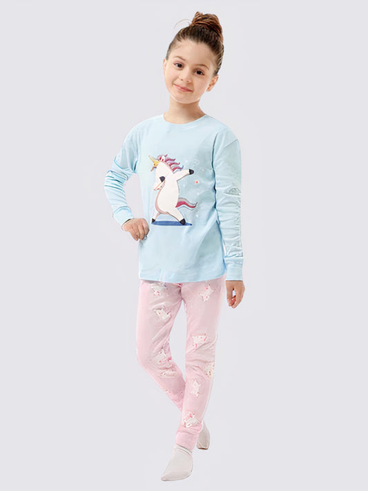 Pyjama Fille "Licorne Dab" | Pyjama Shop