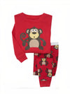 Pyjama Garçon &quot;Red Monkey&quot; | Pyjama Shop