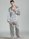 Pyjama en Satin pour Homme &quot;Argent&quot; | Pyjama Shop
