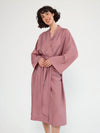 Robe de Chambre Femme Manches 3/4 &quot;Rose&quot; | Pyjama Shop