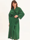 Robe de Chambre pour Femme Longueur Mi-Mollet &quot;Vert&quot; | Pyjama Shop