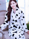 Robe de Chambre Polaire Femme &quot;Dalmatien&quot; | Pyjama Shop